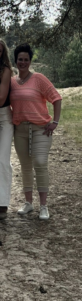 Renske nu, 14 kilo lichter